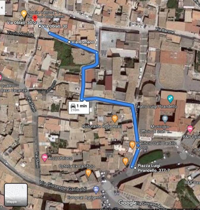 Cortile Lattuca Bed & Breakfast Agrigento Bagian luar foto
